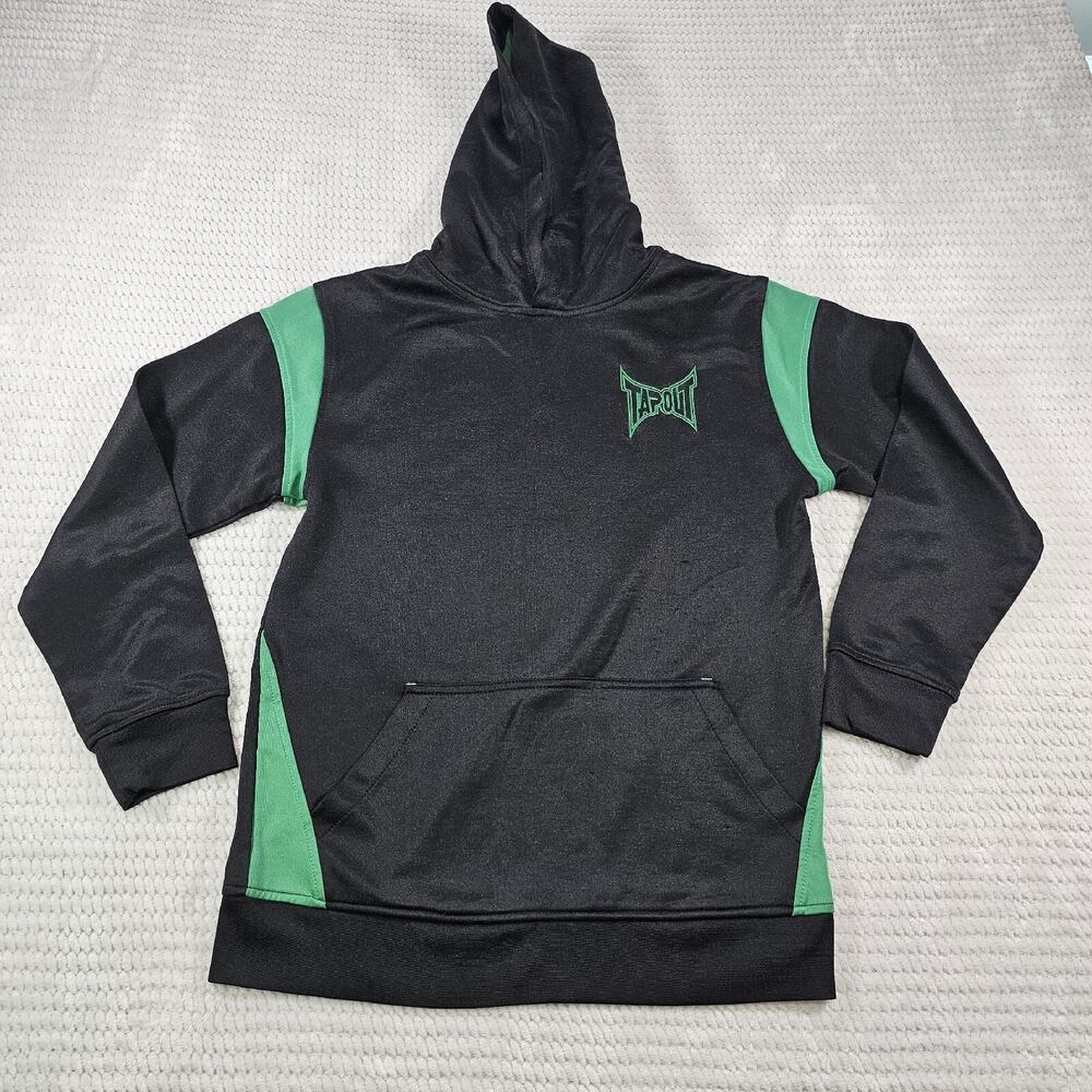 Tap Out Sweatshirt Boys XL 18/20 Hooded Pull Over Casual Active